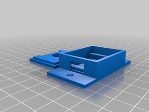 wemos d1 mini-Gehäuse-Schrauben-Flansche Elektronik 3d print model - Mito3D