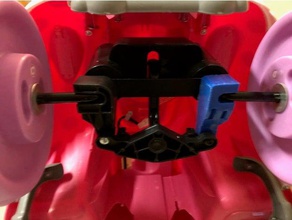 poder rodas de minnie mouse assistida 3d a impressora partes 3d print model - Mito3D