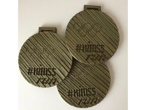 himss19 himssrun himssmakers medalha moedas emblemas 3d print model - Mito3D