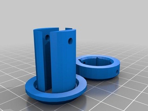usb-Buchse meines kundengebundene usb-Tülle Blende - parametriert Elektronik 3d print model - Mito3D