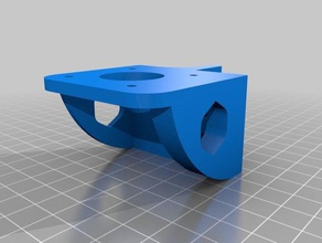 reforzado soporte del motor 3d de la impresora partes wanhao duplicador i3 mods 3d print model - Mito3D