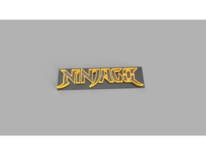 ninjago kurabiye kalıbı 3d baskı lego 3d print model - Mito3D