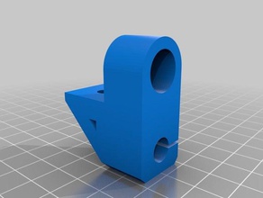 2020 axe des y de rail serrage 3d l'imprimante pièces extrusion L'imprimante flsun i3 3d print model - Mito3D