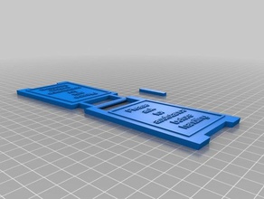 veuillez demander de l'aide support plancher jouet jeu accessoires personnalisé 3d print model - Mito3D