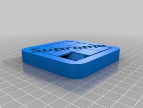 suprême slide puzzle interactifs l'art 3d print model - Mito3D