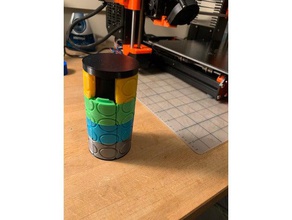 cylinder 15 puzzle puzzles twisty 3d print model - Mito3D