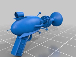 mi personalizados con una pistola de rayos disfraz 3d print model - Mito3D