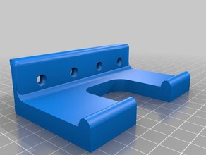 pegboard çekiç tutucu aracı sahipleri kutuları 3d print model - Mito3D