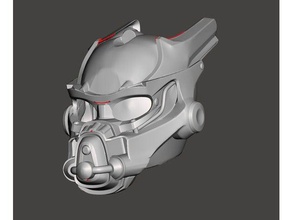 fallout 3 encalve x-02 Helm Kostüm Enklave fallout3 3d print model - Mito3D