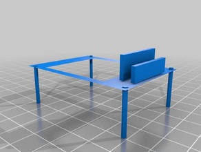 suporte para laptop computador 3d print model - Mito3D