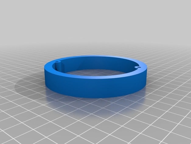 82mmx13mm elevation ring swedish celing electical box 3D print model - Mito3D