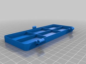 menteşeli kutusu v3 organizasyon özelleştirilmiş 3d print model - Mito3D