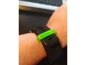 garmin vivoactive hr-Gurt ring Armbänder - Ersatz Ersatz-Teil Gurt-clip Uhr Armband 3d print model - Mito3D