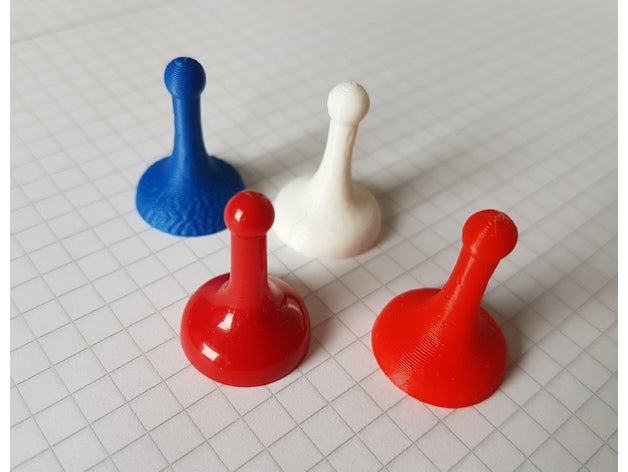 tekel oyuncu oyuncak oyun aksesuarlar boardgame meeple piyon 3D print model - Mito3D