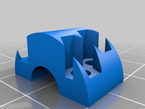 my customized parametric coupler z-axis rod -nema 17 motor 3d printer parts 3d print model - Mito3D