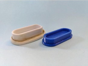 cersanit toilet seat cover cap replacement parts 3d print model - Mito3D