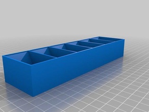 keyforge token tray 12 games customized 3d print model - Mito3D