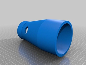 subaru wrx gc8 alımı susturucu silin Otomotiv hava girişi ımpreza 3d print model - Mito3D