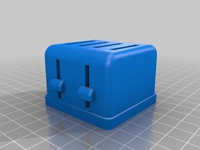 xl sd toaster card holder 3d printing 3d print model - Mito3D