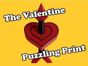 valentine puzzling print toys games 3d print model - Mito3D