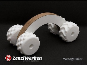 massageroller cnc fdm ménage de fournitures routeur ender 3 rouleau massage sorotec basicline la bande roulement zenziwerken 3d print model - Mito3D