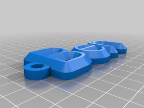 ben keychain organization customized 3d print model - Mito3D