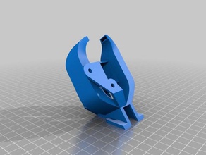 fang-Kanal remix tornado micro-schweizerische Metall hot end 3d Drucker - Zubehör microswiss tevo 3d print model - Mito3D