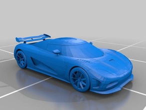 koenigsegg agera vehicles car sportscar 3d print model - Mito3D