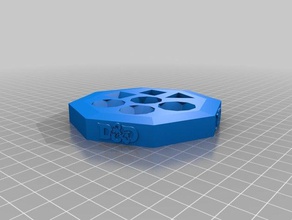 d&d 7 dice holder 3d printing dnd 3d print model - Mito3D