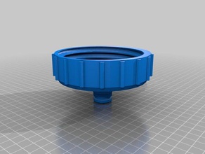 ibc cap s100x8 gardena parts 3d print model - Mito3D