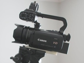 6 kamera quick release plaka 3d print model - Mito3D
