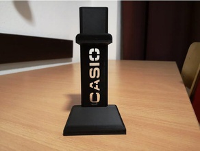 Uhr Inhaber - Organisation casio pla 3d print model - Mito3D