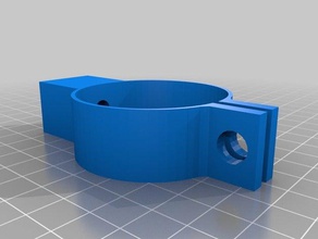 drill-Spalte bracket v2 Werkzeugmaschinen Bohrmaschine-Presse 3d print model - Mito3D