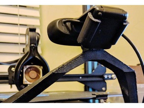 logitech c270 unfolded camera mount gopro webcam octoprint holder 3d print model - Mito3D