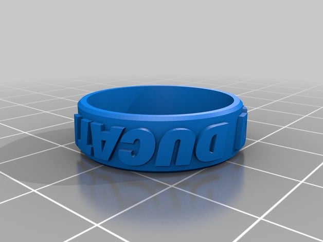 ducati ring rings 3D print model - Mito3D