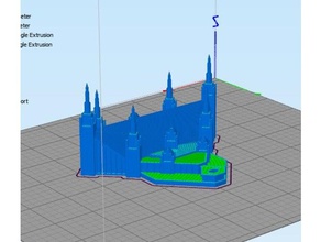 portland templo fijo de los edificios estructuras lds la iglesia sud mormón portland, oregon 3d print model - Mito3D