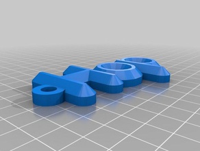 hop organização personalizado 3d print model - Mito3D