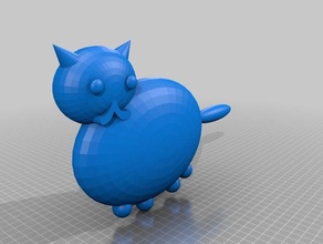 jarard kedi 3d baskı 3d print model - Mito3D