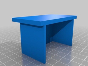 teachers desk jd 3d printing 3d print model - Mito3D