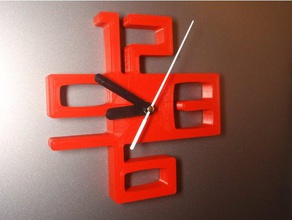 modern clock remix household nsfw 3d print model - Mito3D