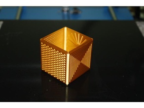 sensoryfidget cubo sculture vaso 3d print model - Mito3D