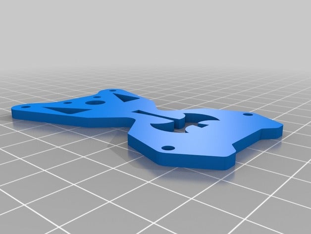 xhover hache 3d l'impression 3D print model - Mito3D