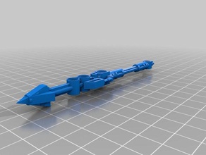 bionicle mızrak diğer 3d print model - Mito3D