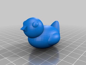 Gummi ducky 3d drucken 3d print model - Mito3D