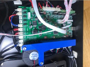 creatbot dxstepmotor módulo de controlador cooler 3d a impressora partes 3d print model - Mito3D