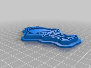 trolls branch cookie cutter toys games 3d print model - Mito3D