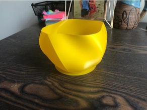 einzigartige vase 3d drucken jmu3space 3d print model - Mito3D