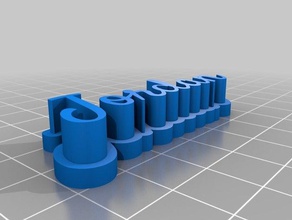 jordan 3d targhetta sculture personalizzato 3d print model - Mito3D