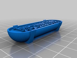 my customized customizer desk nameplate factory office 3d print model - Mito3D