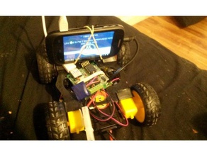 beetlebot 3d baskılı android rover Robotik mobil kamera her yerde robotlar robotsanywhere 3d print model - Mito3D